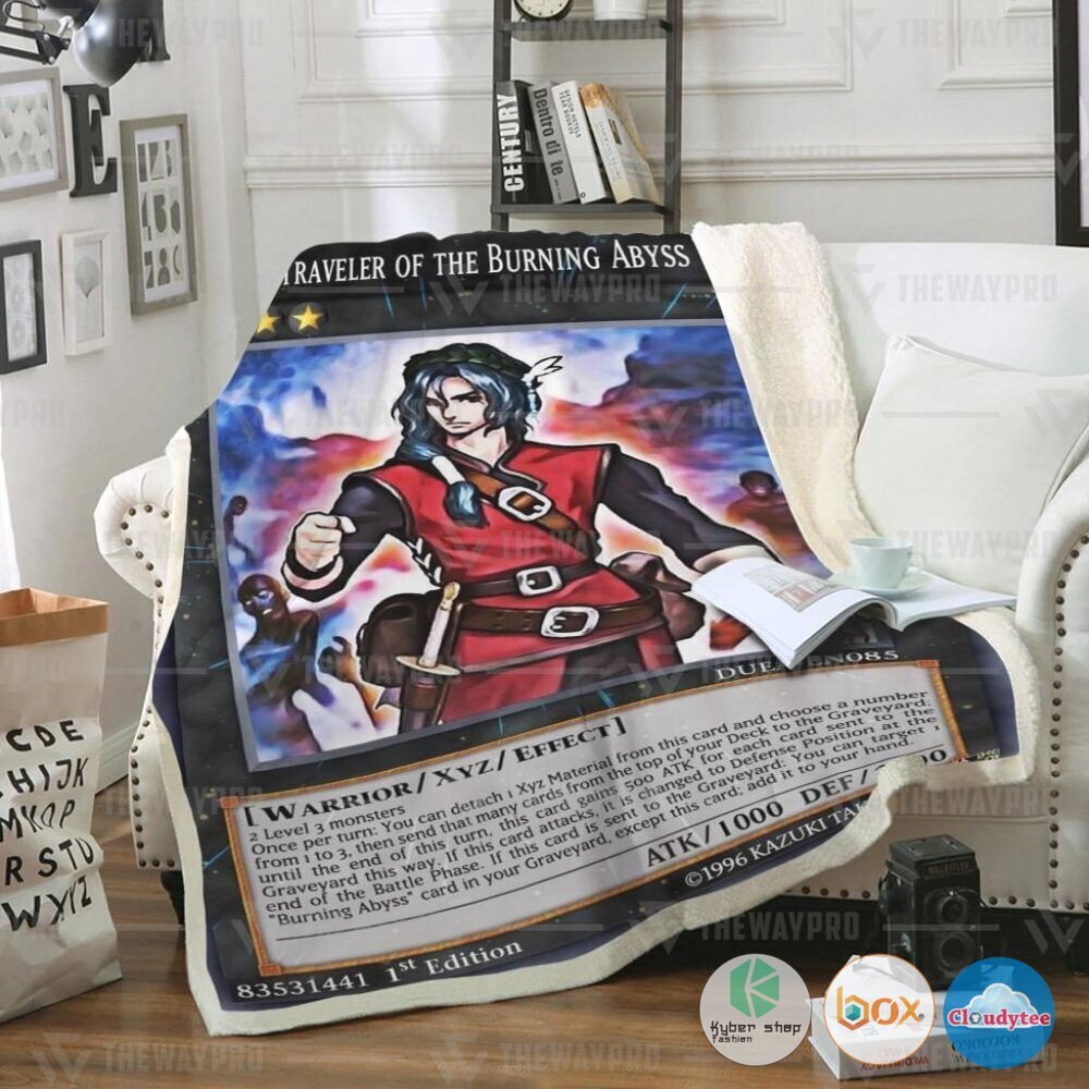 Yu Gi Oh Dante Traveler Of The Burning Abyss Blanket