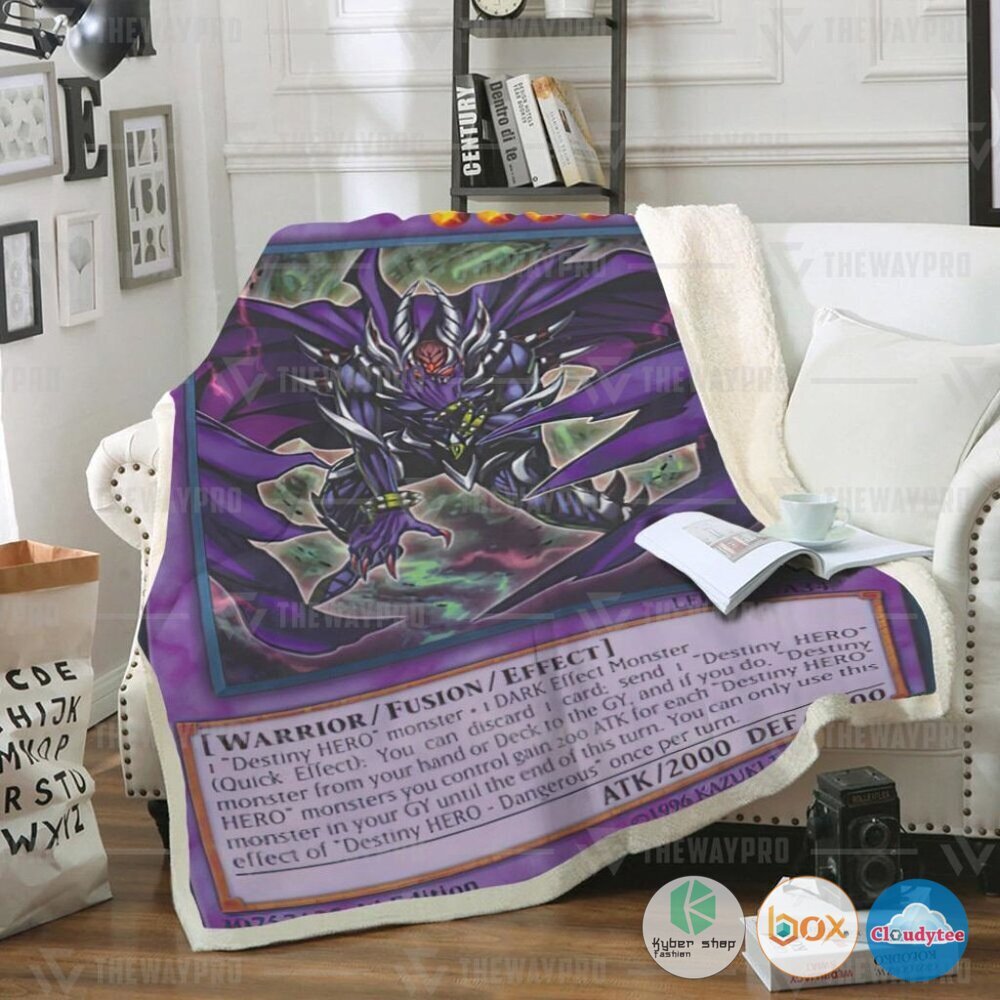 Yu Gi Oh Destiny HERO Dangerous Blanket