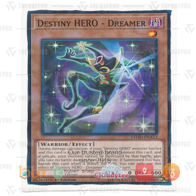 Yu Gi Oh Destiny HERO Dreamer Blanket 4 Yu Gi Oh Destiny HERO Dreamer Blanket 1 2 3