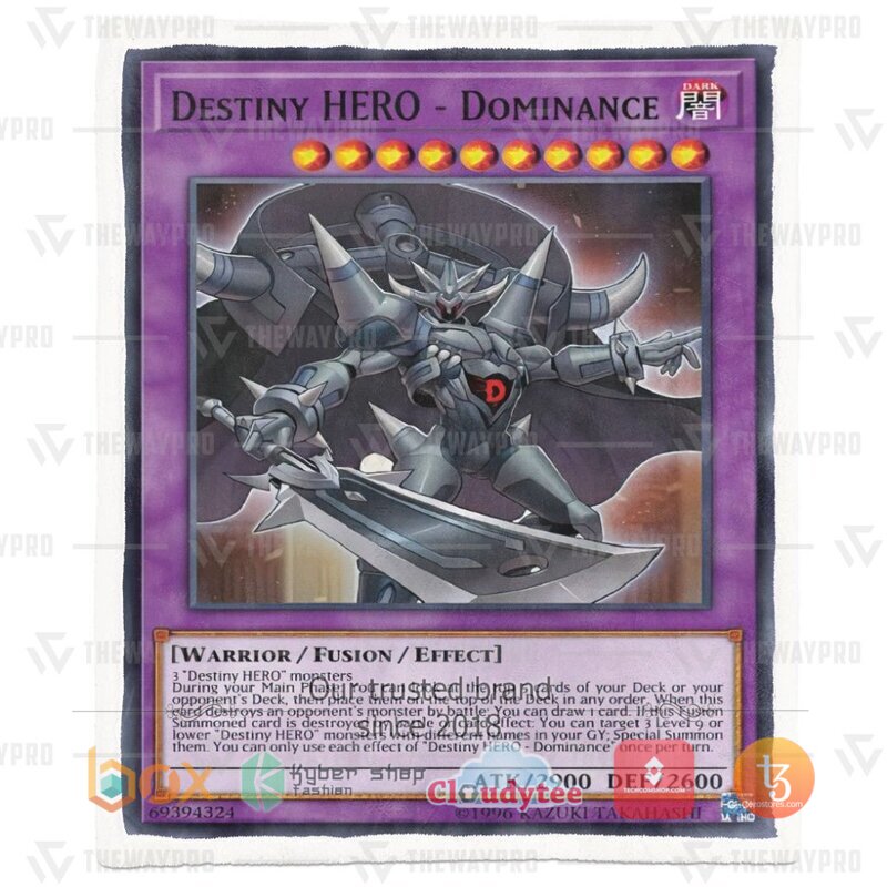 Yu Gi Oh Destiny Hero Dominance Blanket 4 Yu Gi Oh Destiny Hero Dominance Blanket 1 2 3