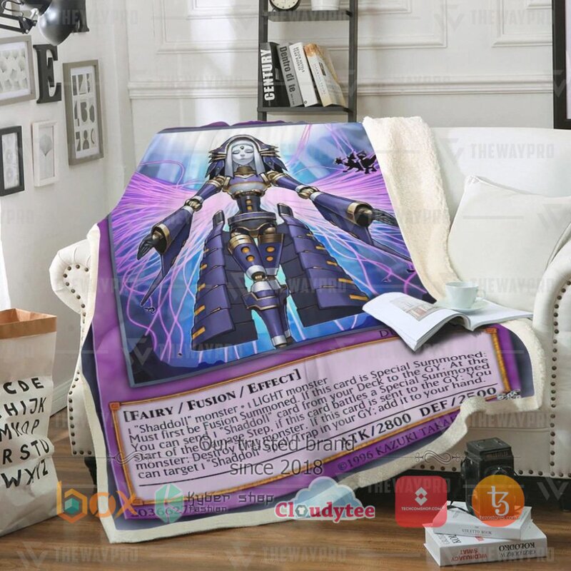 Yu Gi Oh El Shaddoll Construct Blanket