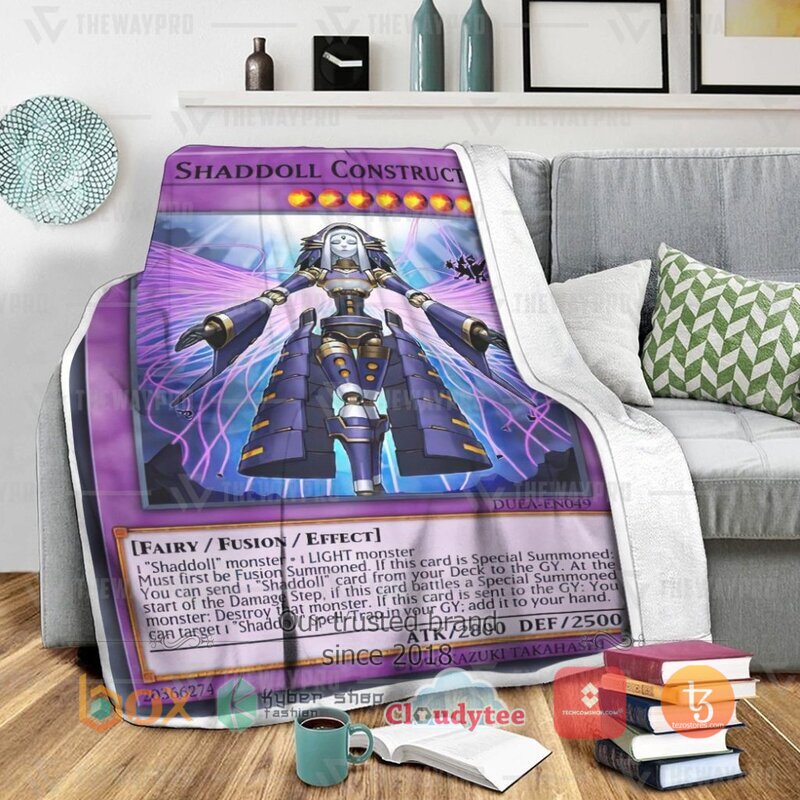 Yu Gi Oh El Shaddoll Construct Blanket 2 Yu Gi Oh El Shaddoll Construct Blanket 1