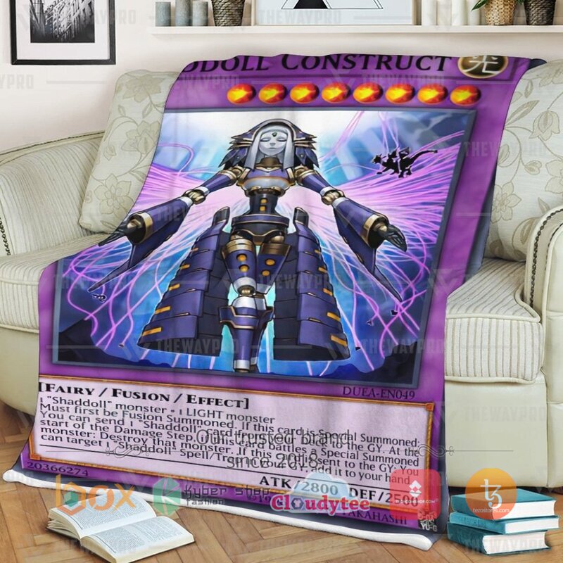 Yu Gi Oh El Shaddoll Construct Blanket 3 Yu Gi Oh El Shaddoll Construct Blanket 1 2