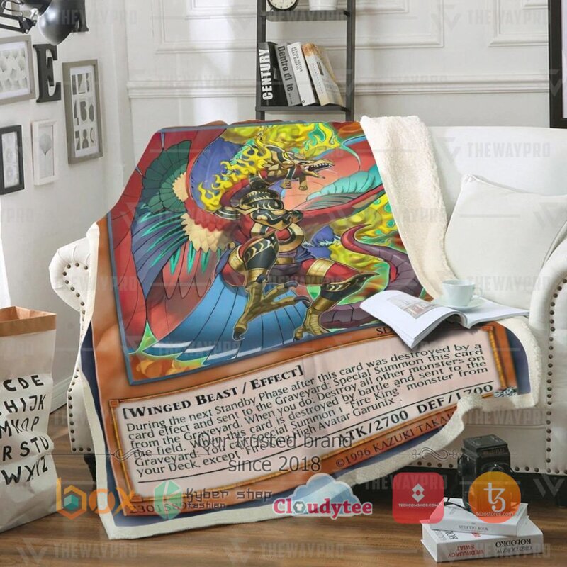 Yu Gi Oh Fire King High Avatar Garunix Blanket