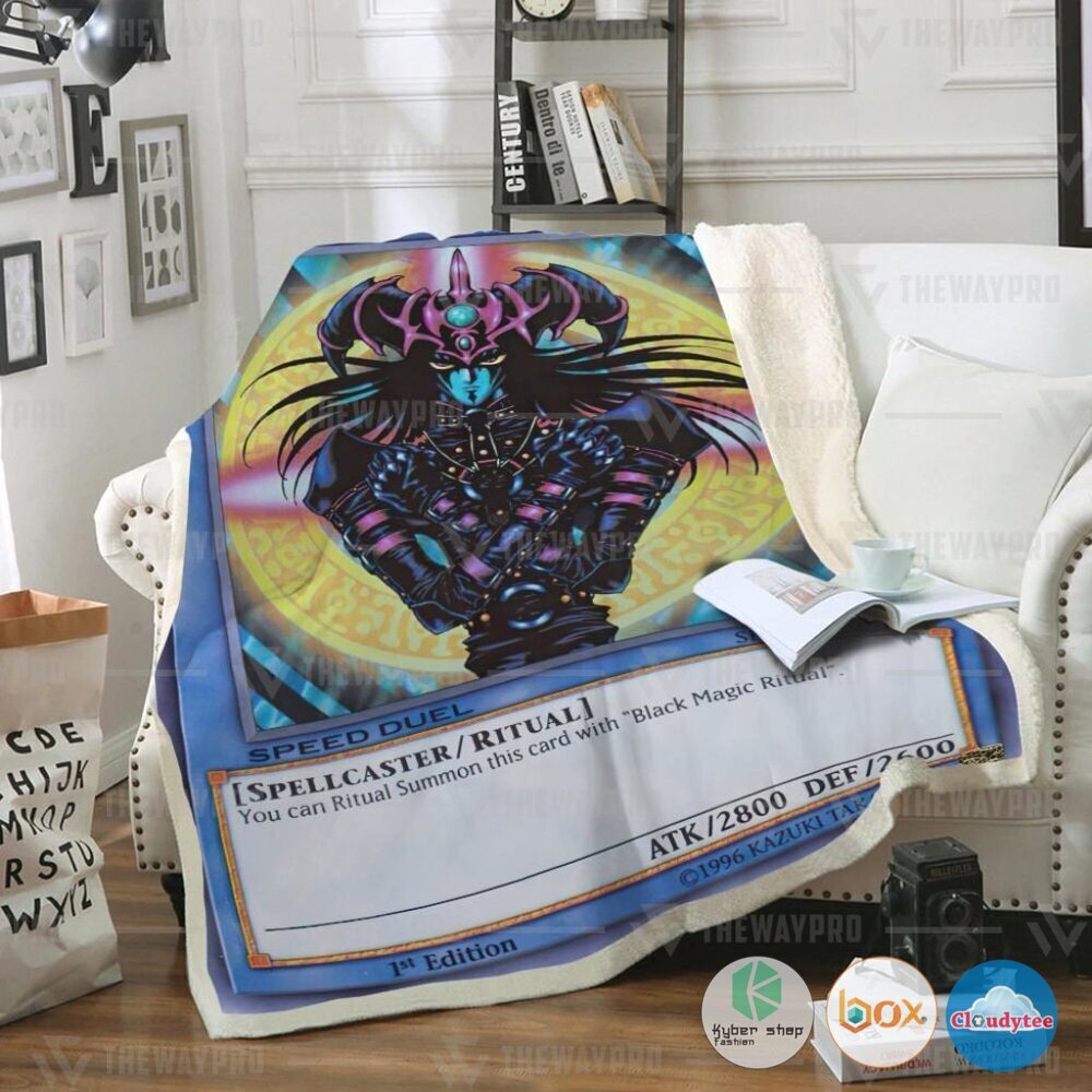 Yu Gi Oh Magician Of Black Chaos Blanket
