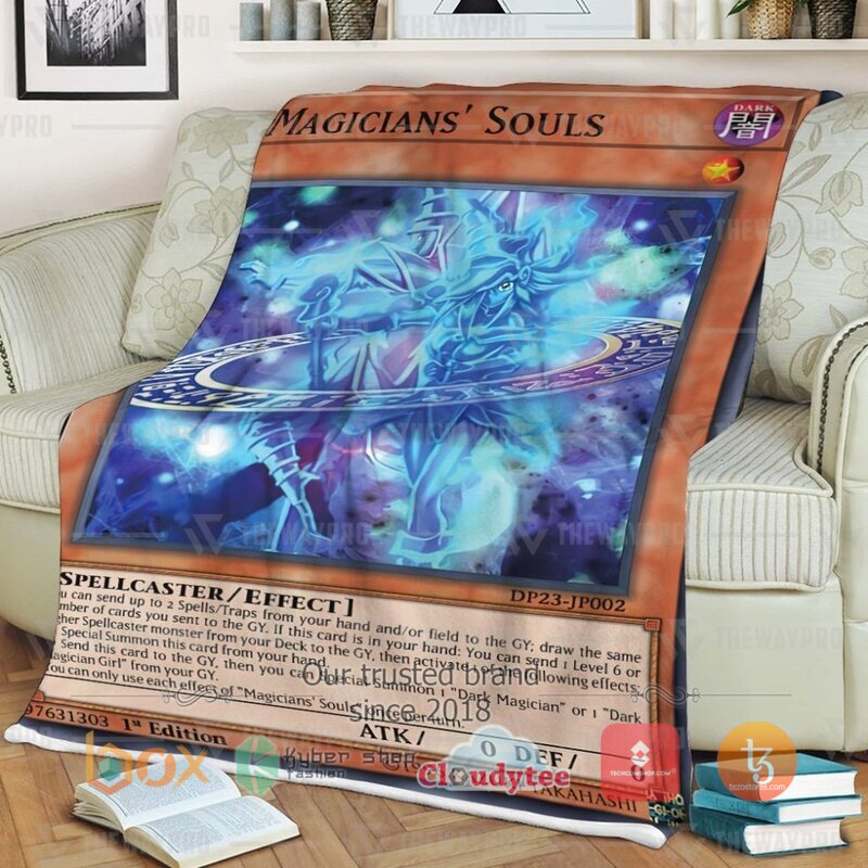 Yu Gi Oh Magician Souls Blanket 2 Yu Gi Oh Magician Souls Blanket 1