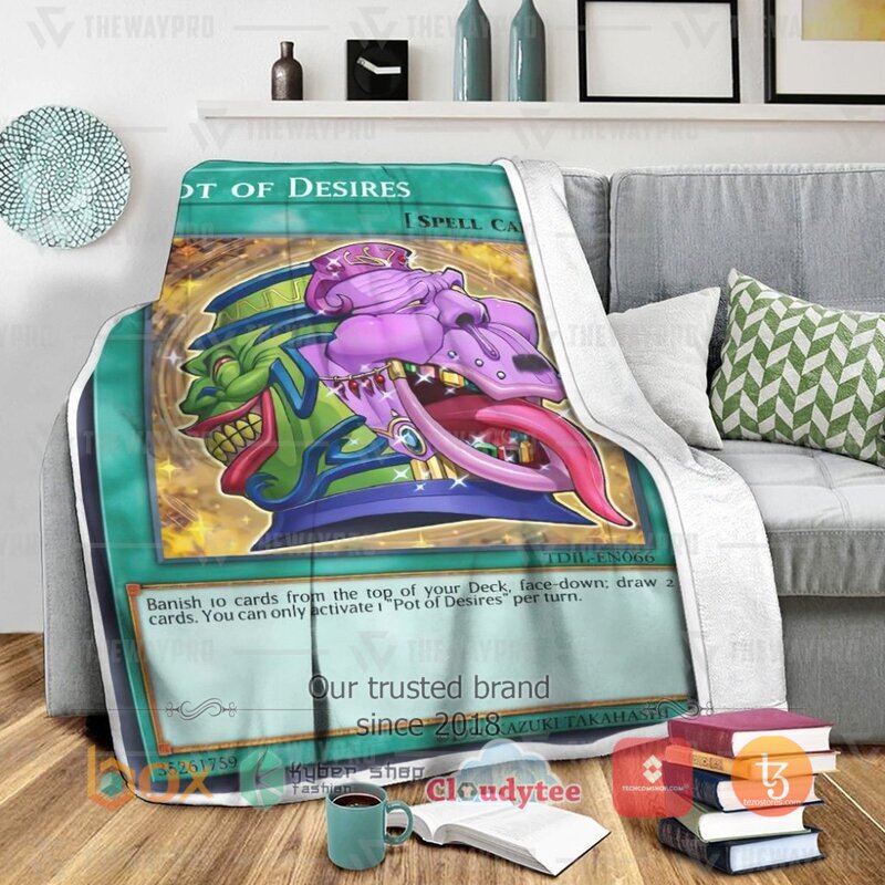 Yu Gi Oh Pot Of Desires Blanket 2 Yu Gi Oh Pot Of Desires Blanket 1
