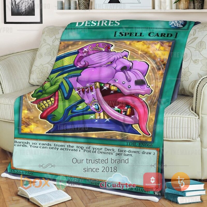 Yu Gi Oh Pot Of Desires Blanket 3 Yu Gi Oh Pot Of Desires Blanket 1 2