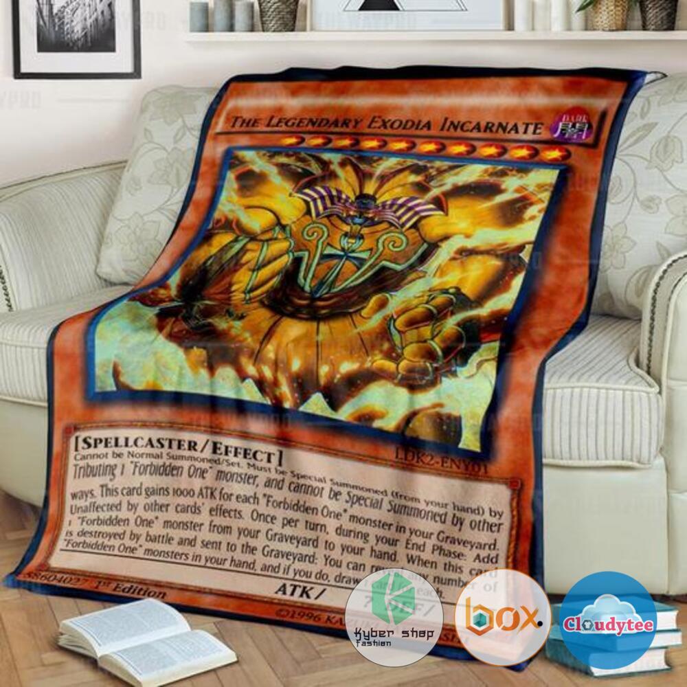 Yu Gi Oh The Legendary Exodia Incarnate Blanket