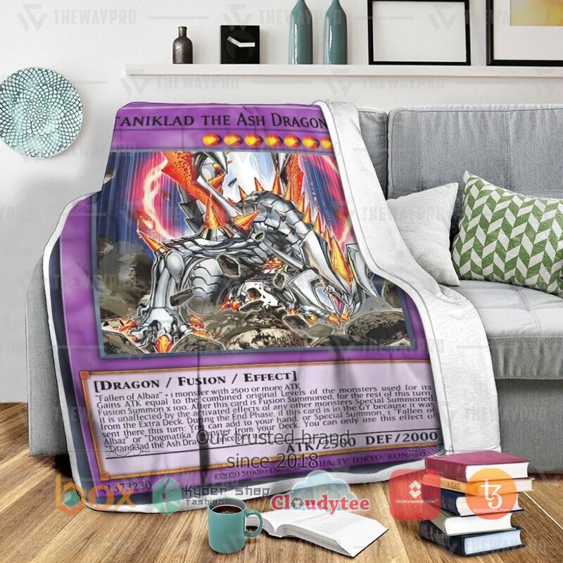Yu Gi Oh Titaniklad The Ash Dragon Blanket 2 Yu Gi Oh Titaniklad The Ash Dragon Blanket 1