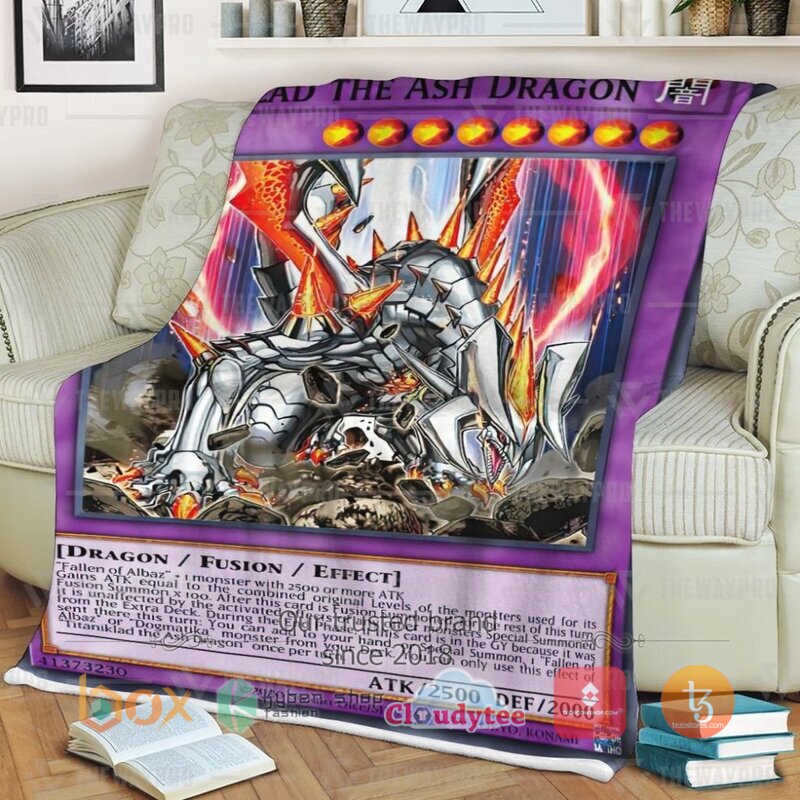 Yu Gi Oh Titaniklad The Ash Dragon Blanket 3 Yu Gi Oh Titaniklad The Ash Dragon Blanket 1 2