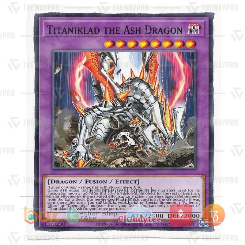 Yu Gi Oh Titaniklad The Ash Dragon Blanket 4 Yu Gi Oh Titaniklad The Ash Dragon Blanket 1 2 3