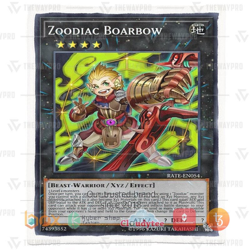 Yu Gi Oh Zoodiac Boarbow Blanket 4 Yu Gi Oh Zoodiac Boarbow Blanket 1 2 3