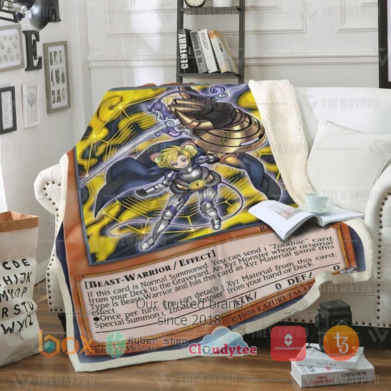 Yu Gi Oh Zoodiac Ratpier Blanket