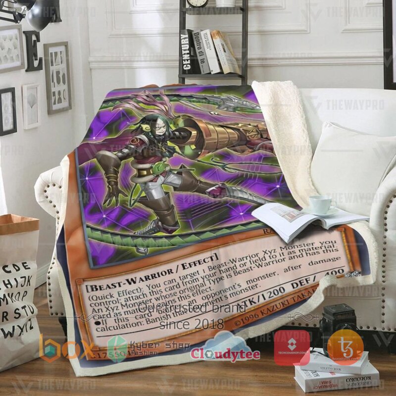 Yu Gi Oh Zoodiac Whiptail Blanket