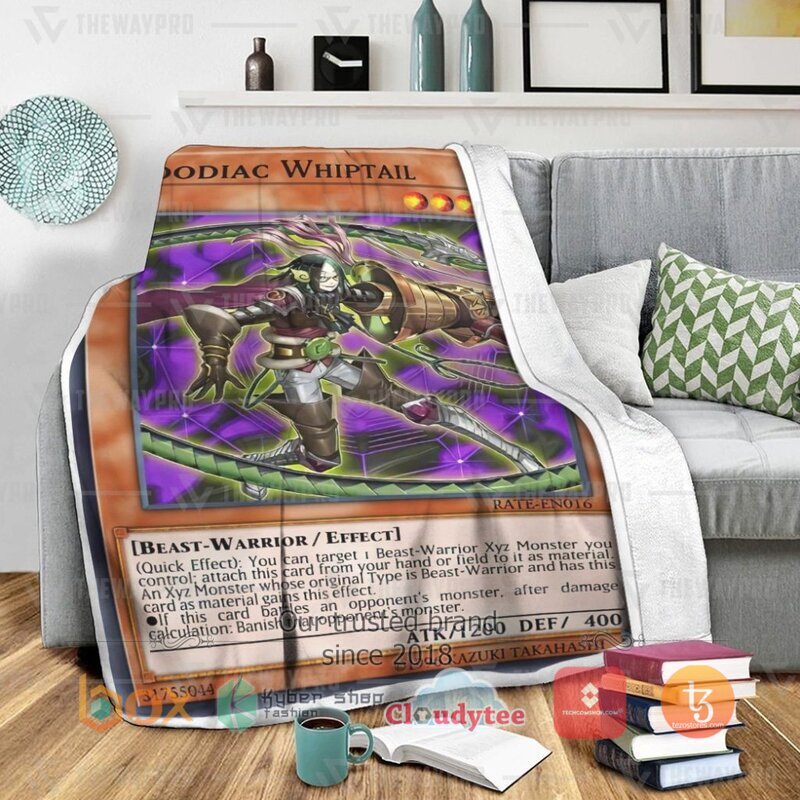 Yu Gi Oh Zoodiac Whiptail Blanket 2 Yu Gi Oh Zoodiac Whiptail Blanket 1