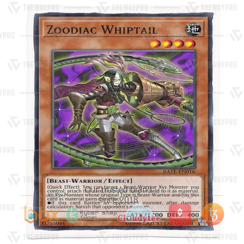 Yu Gi Oh Zoodiac Whiptail Blanket 4 Yu Gi Oh Zoodiac Whiptail Blanket 1 2 3