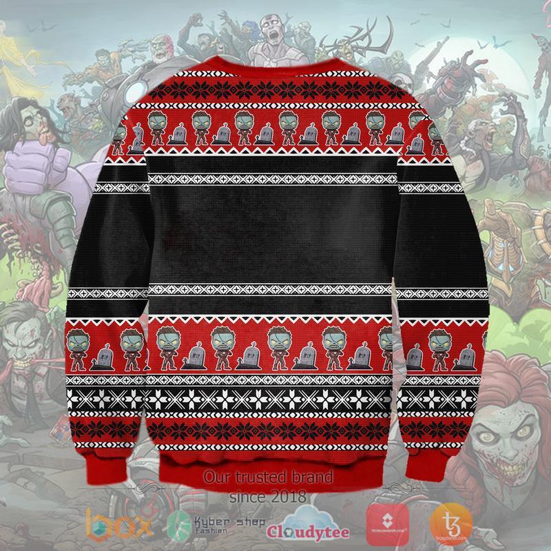 HOT Zombie Iron Man What If Xmas Sweater 2 Zombie Iron Man What If Christmas Sweater 1
