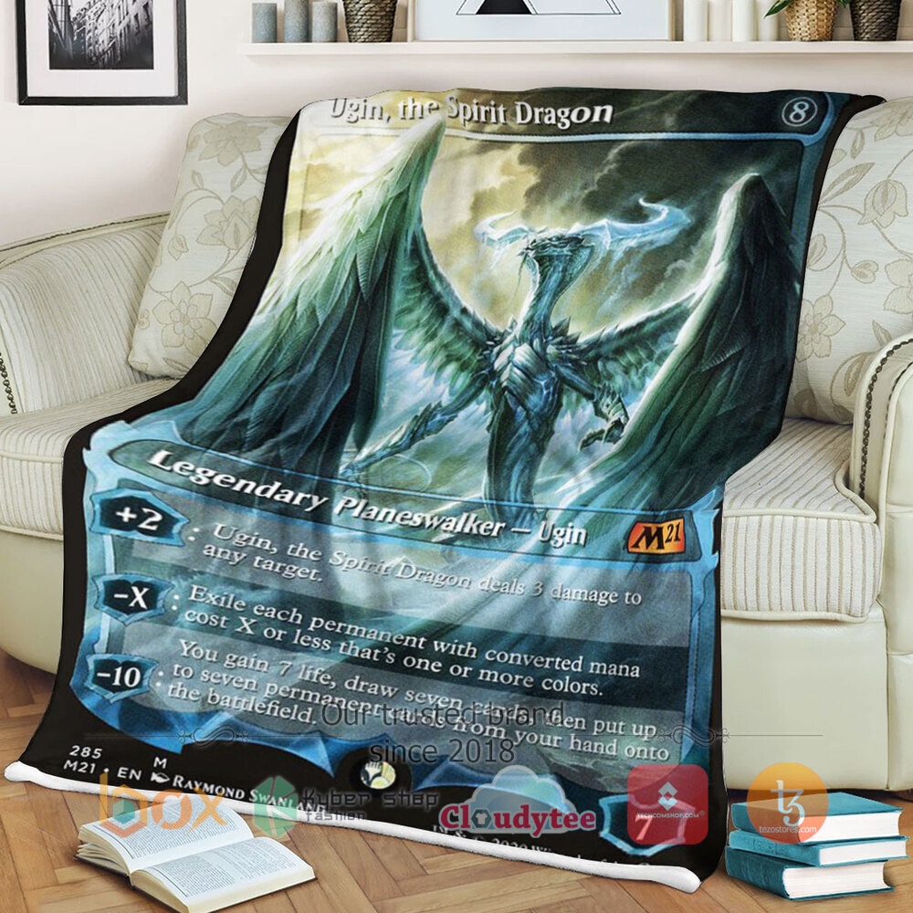 Magic The Gathering M21 285 Ugin The Spirit Dragon Blanket 3 Magic The Gathering M21 285 Ugin The Spirit Dragon Blanket