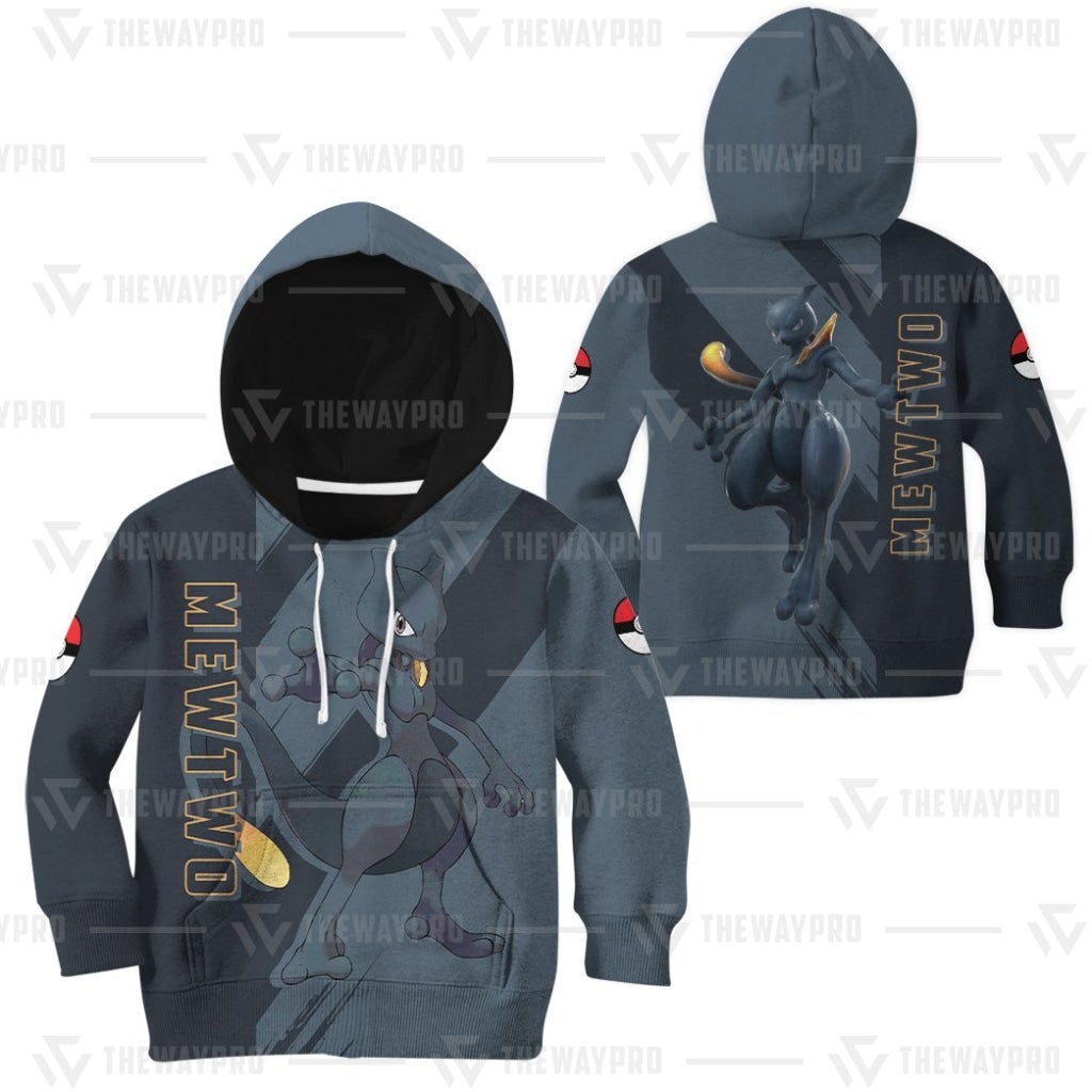 Shadow Mewtwo Kid Pokemon 3d Hoodie 2 hback 8cce44b4 ea2e 43db b74a f24f703eb44c