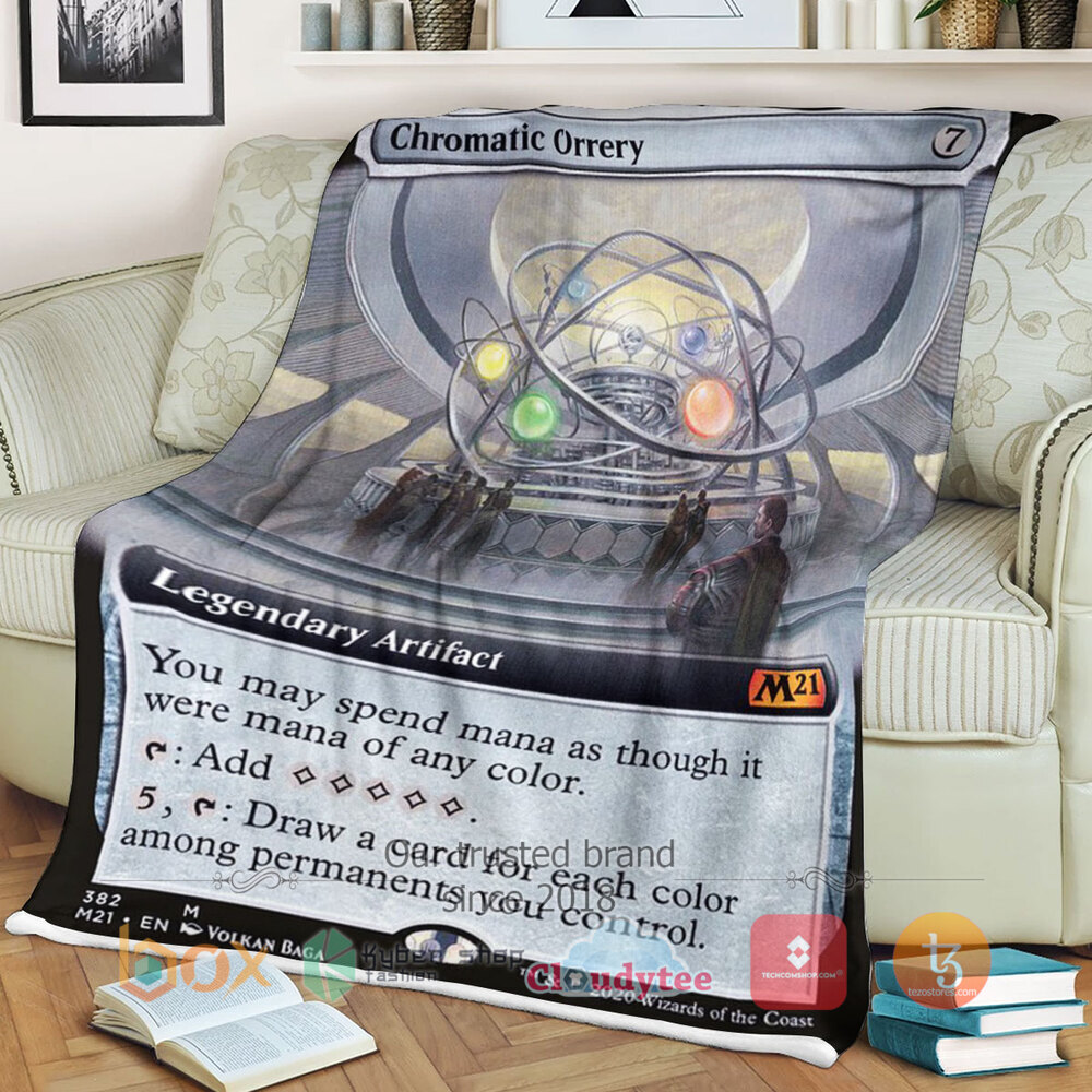 Magic The Gathering M21 382 Chromatic Orrery Blanket