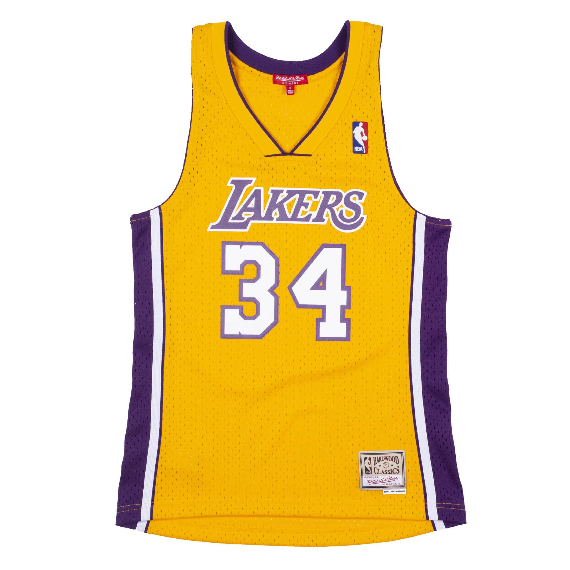 BEST Women's Shaquille O'Neal Los Angeles Lakers 1999-00 Basketball Team Jersey Shirt 6 nnbjel18120 lalltgd99son 1