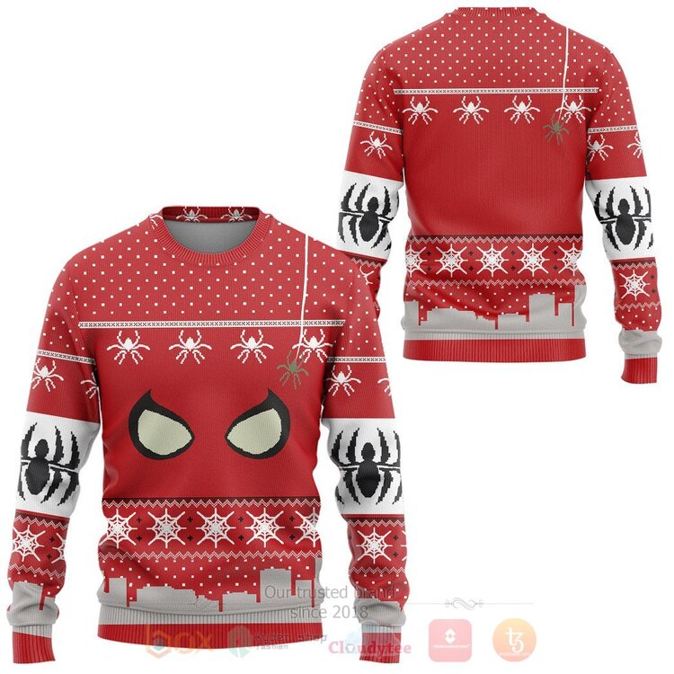 Spider Man Christmas Sweater
