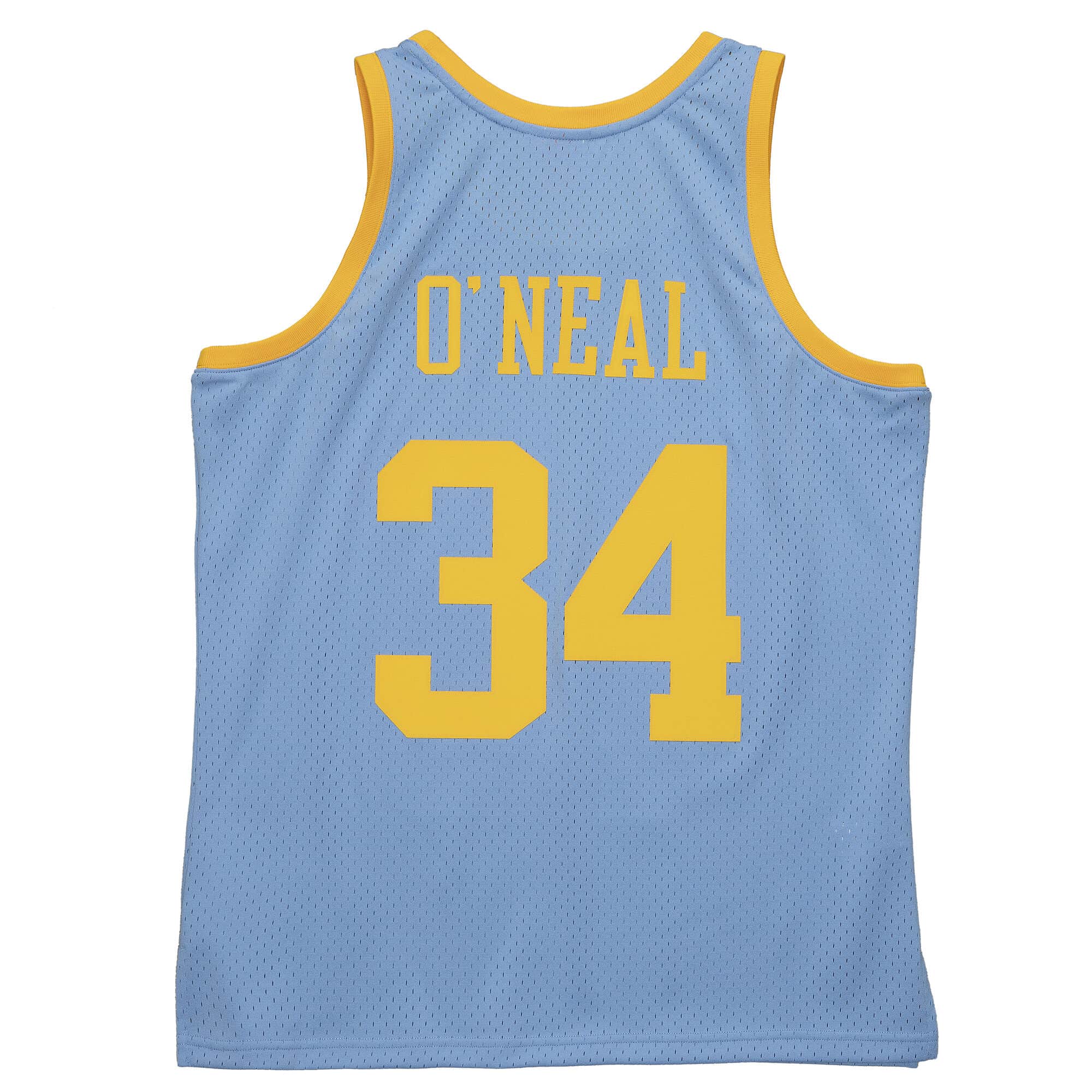 BEST Shaquille O'Neal Los Angeles Lakers 2001-02 Basketball Team Jersey Shirt 2 smjy3176 lal01sonclbl 2