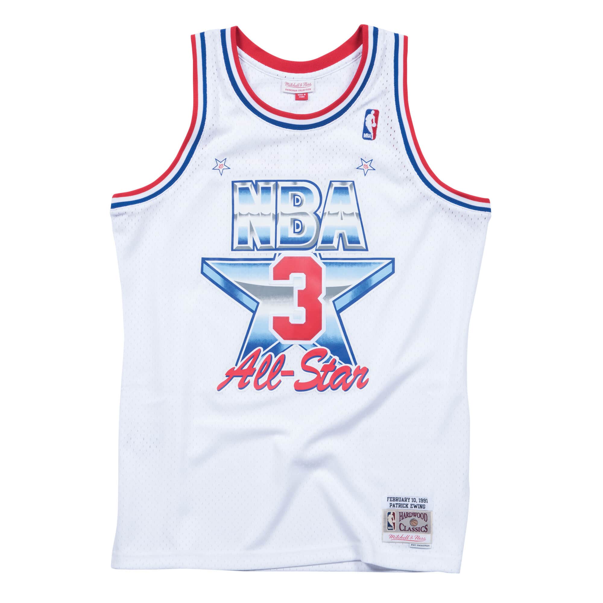 BEST Patrick Ewing All Star East 1991-92 Basketball Team Jersey Shirt 1 smjycp19201 asewhit91pew 1