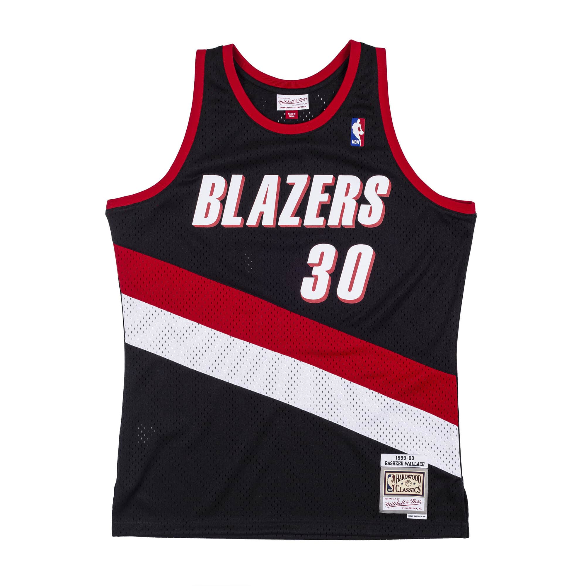 BEST Portland Trail Blazers 1999-00 Rasheed Wallace Basketball Team Jersey Shirt 4 smjycp19246 ptbblck99rwa 1