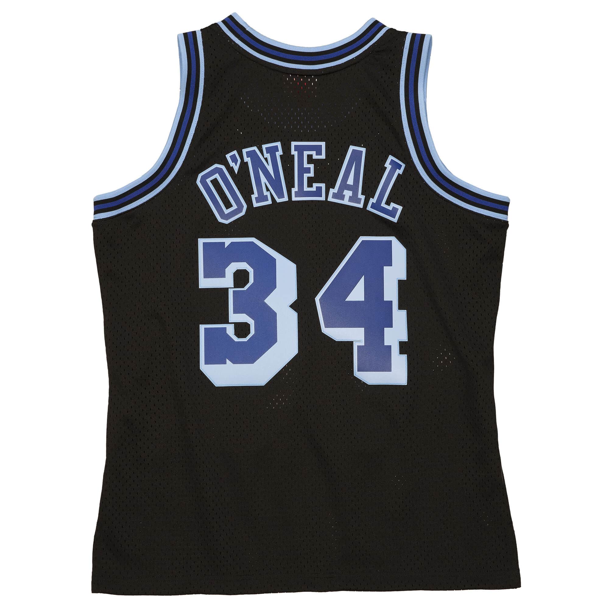 BEST Shaquille O'Neal Los Angeles Lakers 1996-97 Basketball Team Jersey Shirt 2 smjygs20071 lalblck96son 2 1