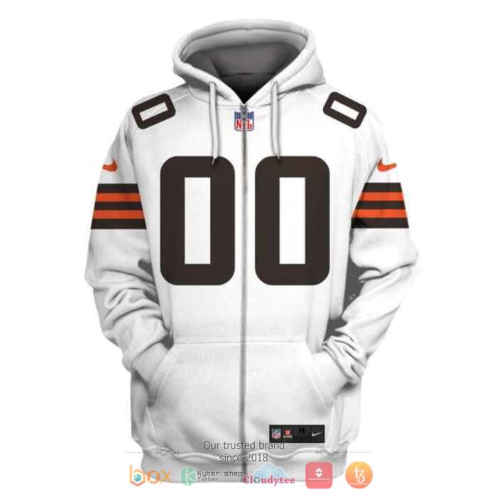 Personalized NFL Cleveland Browns 3d shirt, hoodie 2 Personalized NFL Cleveland Browns 3d shirt hoodie 1