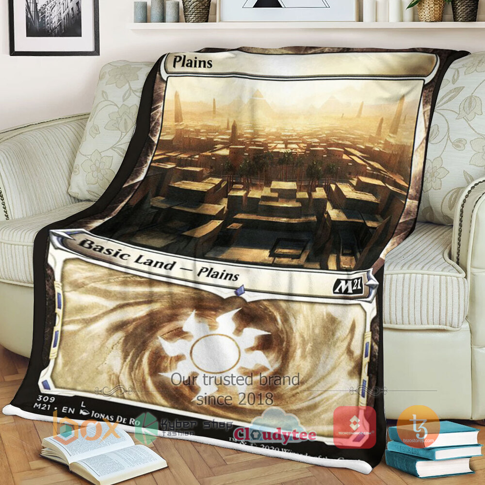 Magic The Gathering M21 309 Plains Blanket