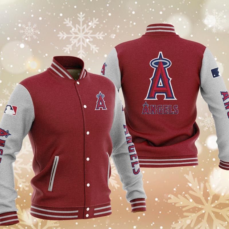 BEST MLB Los Angeles Angels 3D Baseball Jacket 4 0x2048@16311584869c33423572
