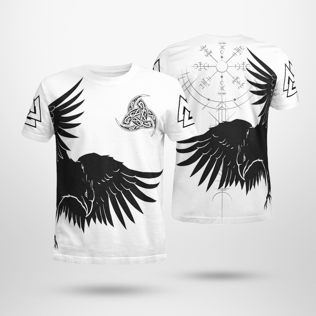 Hugin và Munin Raven of Odin jersey shirt, hoodie 4 162922291776df778b53