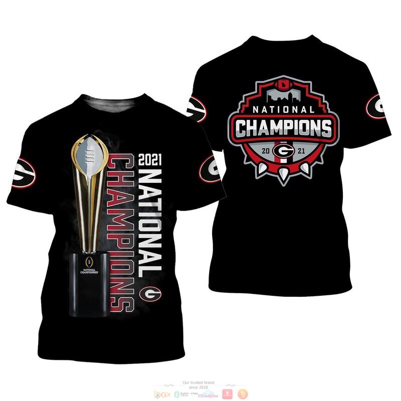 NEW 2021 National Champions Georgia Bulldogs black jersey shirt, hoodie 3 2021 National Champions Georgia Bulldog black 3d shirt hoodie 1 2