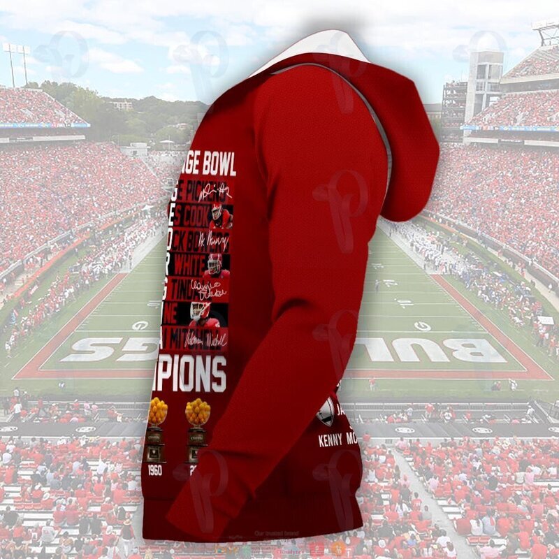 NEW 2021 Orange Bowl Georgia Bulldogs Champions jersey shirt, hoodie 5 2021 Orange Bowl Georgia Bulldog Champions 3d shirt hoodie 1 2 3 4