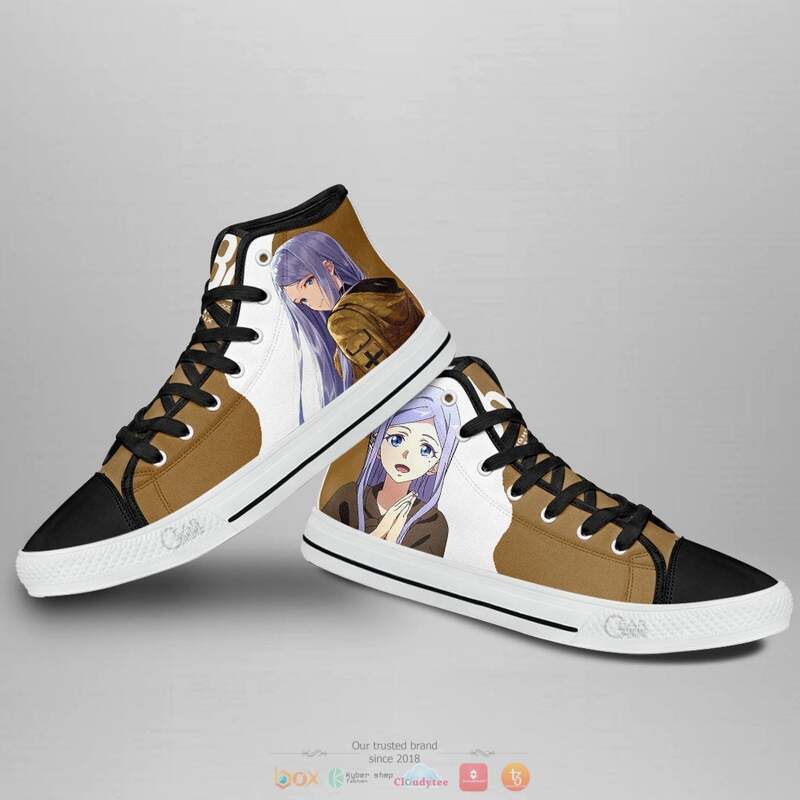 86 Eighty Six Anju Emma high top canvas shoes 3 86 Eighty Six Anju Emma canvas high top shoes 1 2