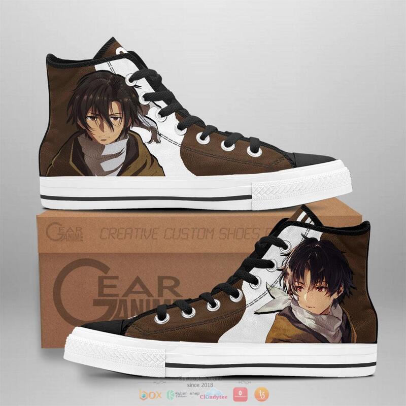 86 Eighty Six Shinei Nouzen canvas high top shoes