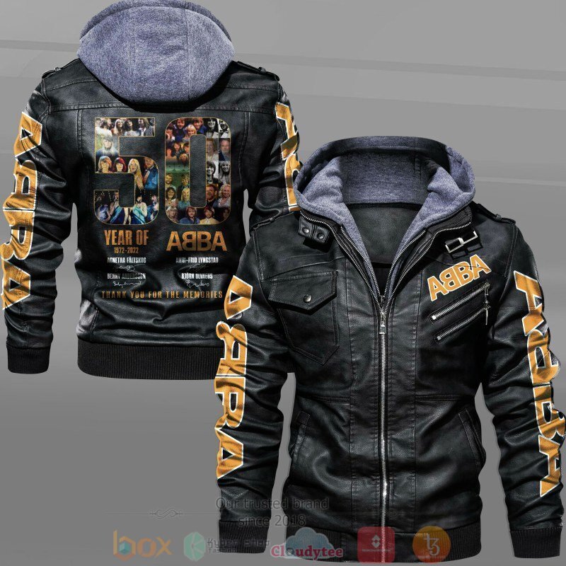 ABBA Band Year Of 1972 2022 Leather Jacket