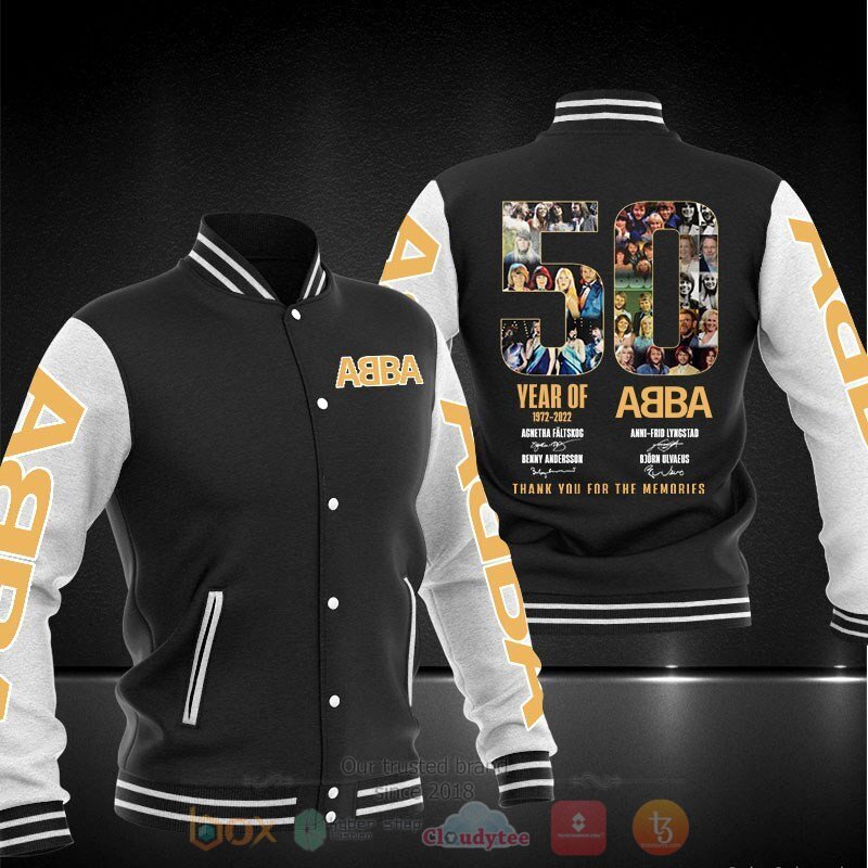 ABBA thank you for the memories Baseball Jacket
