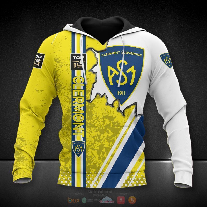 ASM Clermont Auvergne 3d shirt, hoodie 2 ASM Clermont Auvergne 3d shirt hoodie