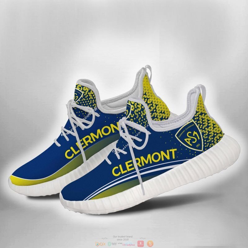 NEW ASM Clermont Auvergne Reze Sneaker Shoes 4 ASM Clermont Auvergne Reze Sneaker 1 2 3