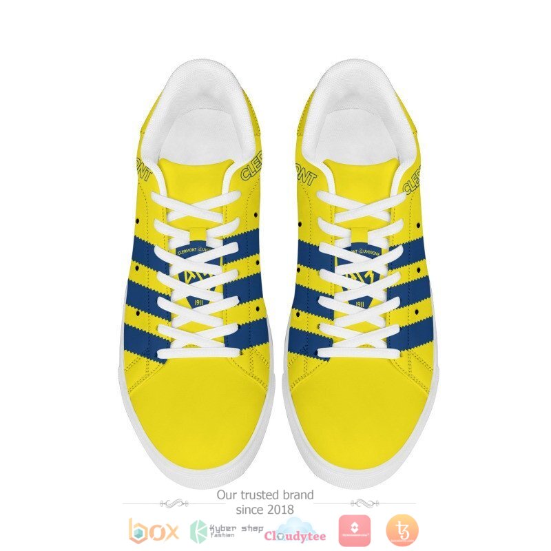 ASM Clermont Auvergne yellow Stan Smith low top shoes 1 2 3 4