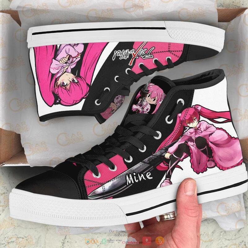 Akame ga Kill Mine canvas high top shoes 1