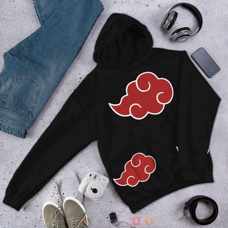 Akatsuki 3D Hoodie, Zip Hoodie 6 Akatsuki 3D Hoodie Zip Hoodie 1 2 3 4 5