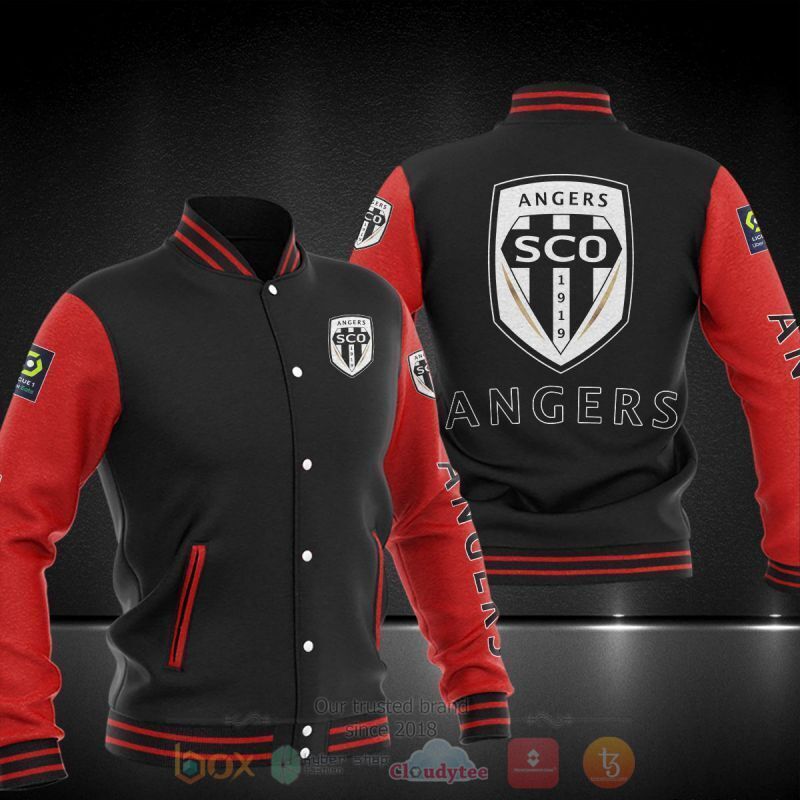 Angers SCO Baseball Jacket 3 Angers SCO Baseball Jacket 1 2