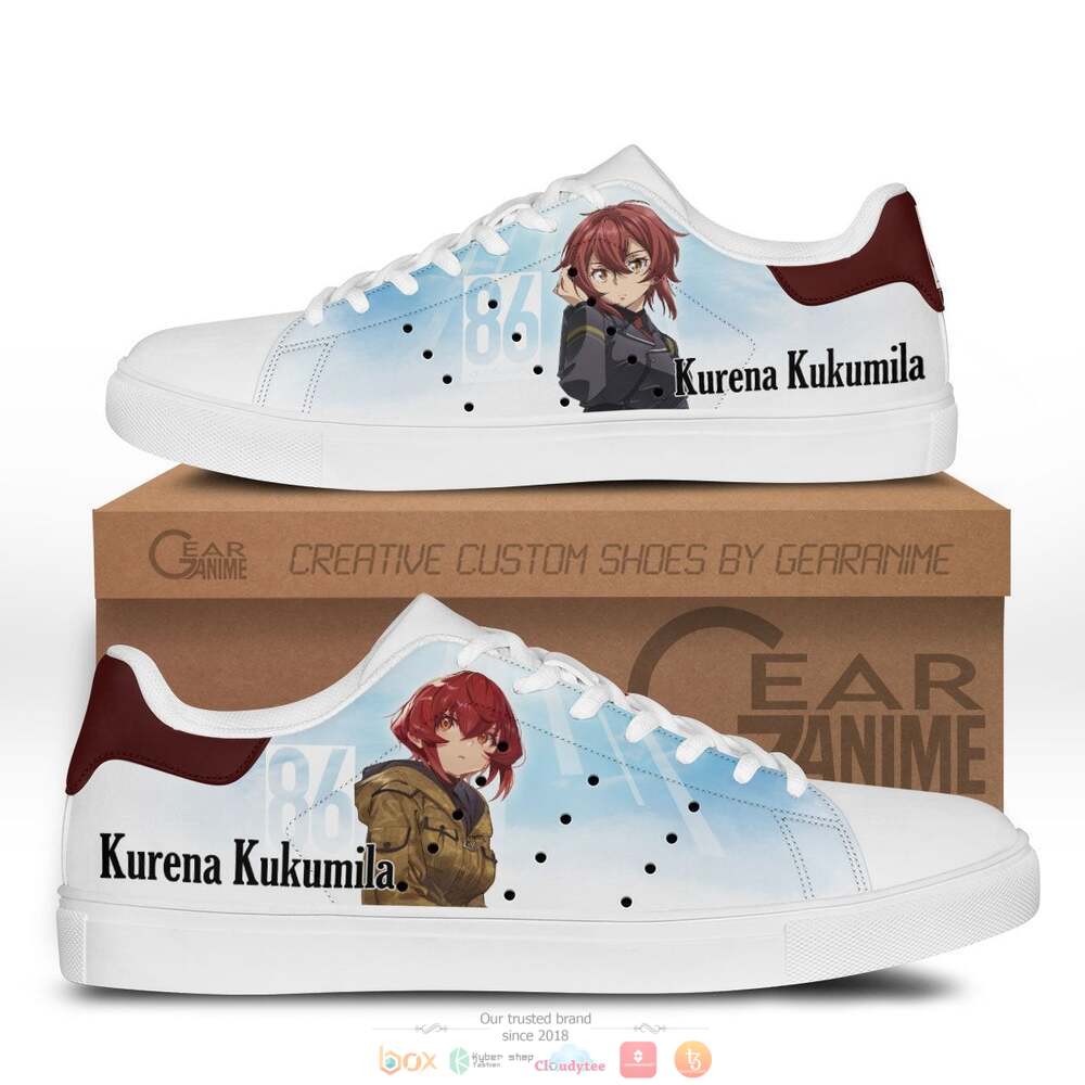 Anime 86 Eighty Six Kurena Kukumila Skate Stan Smith Shoes