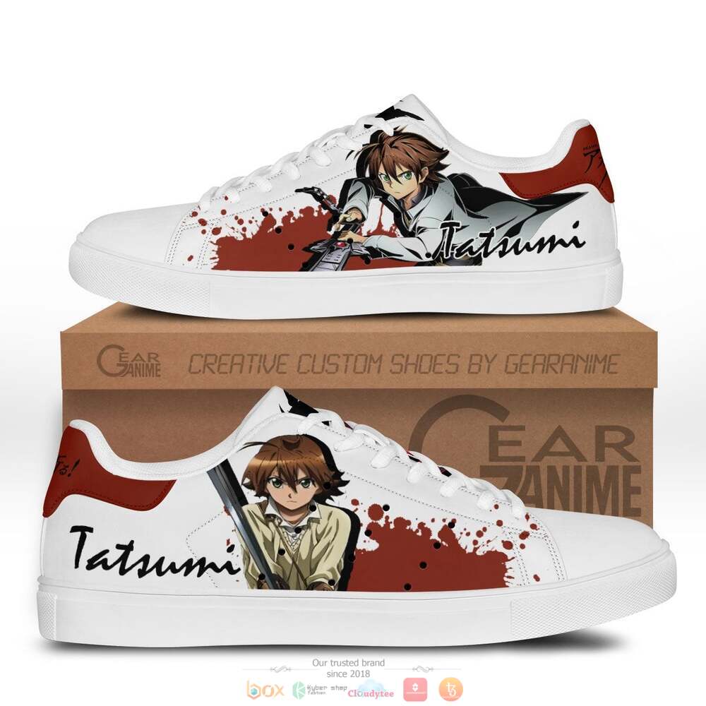 Anime Akame Ga Kill Tatsumi Skate Stan Smith Shoes