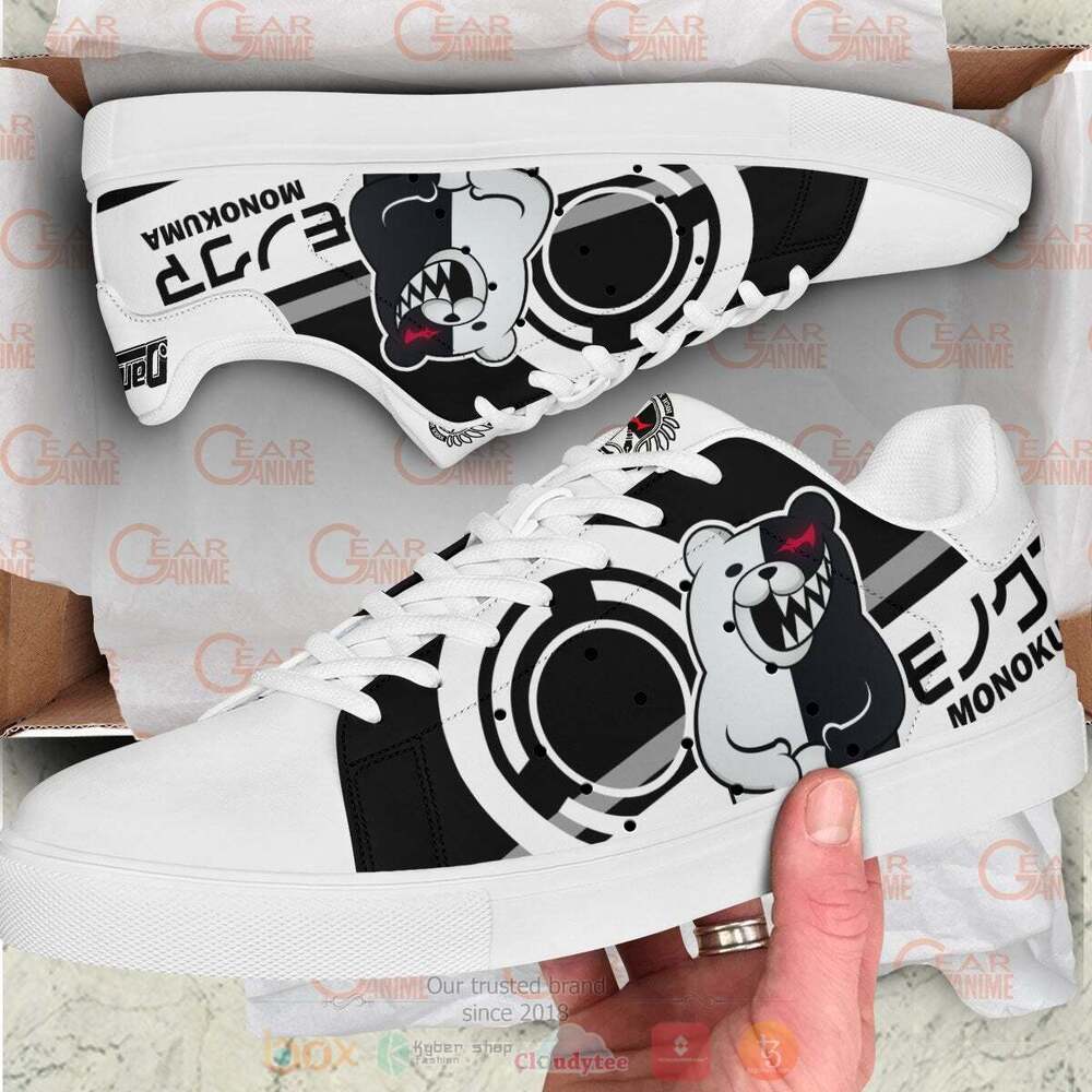 Anime Anime Danganronpa Monokuma Skate Shoes 1